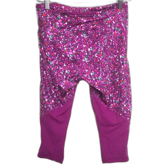 Lululemon Paradise Camo Real Quick Crop Leggings Size 6 - Picture 13 of 16